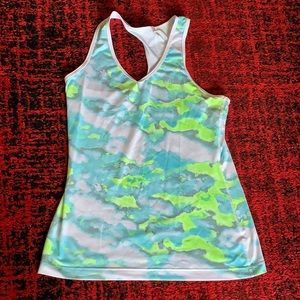 Fila dri fit razor back top, neon colors!